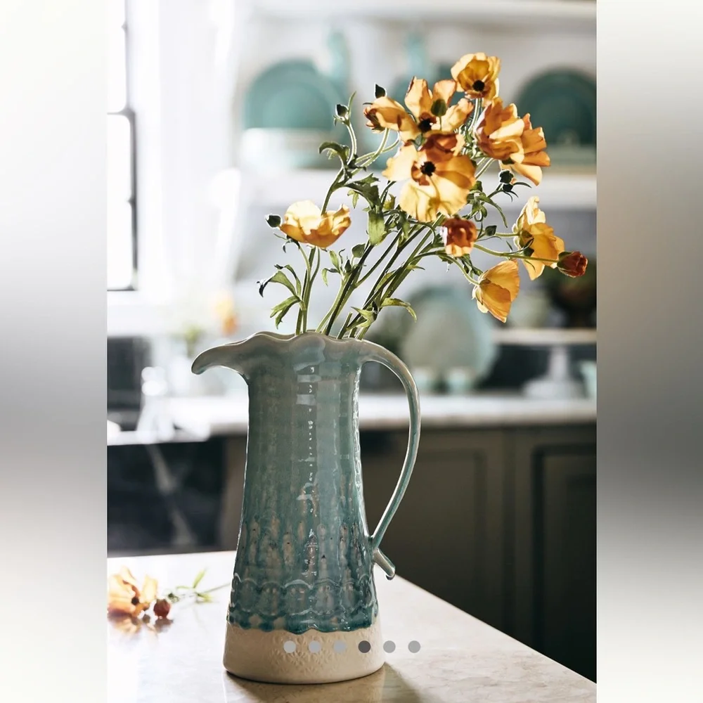 Old Havana Pitcher / Anthropologie / Color: MINT/ New